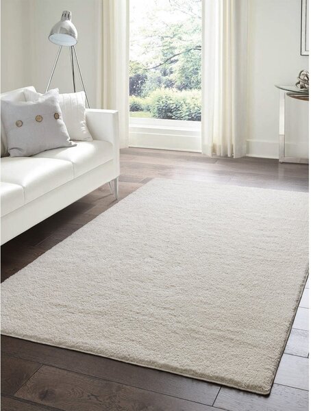 Slonokoščena pralna preproga 80x150 cm Super Snug – Asiatic Carpets