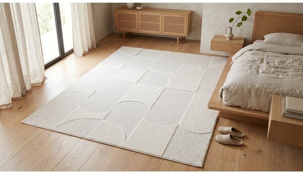 Kremno bela preproga 120x170 cm Luna – ESTE