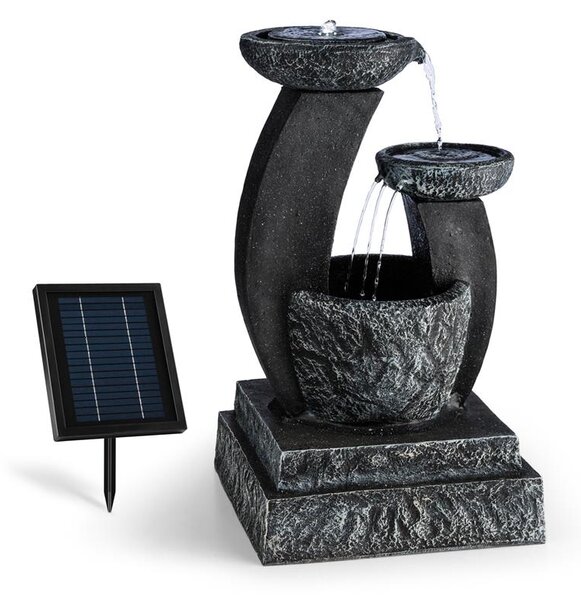 Blumfeldt FANTAGHIRO OKRASNA FONTANA, VRTNA FONTANA, 3W SOLAR LED POLIRESIN, VIDEZ KAMNA