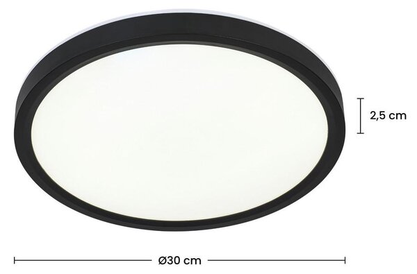Mömax Stropna Led-svetilka Tir, Ca. 30/2,5 Cm