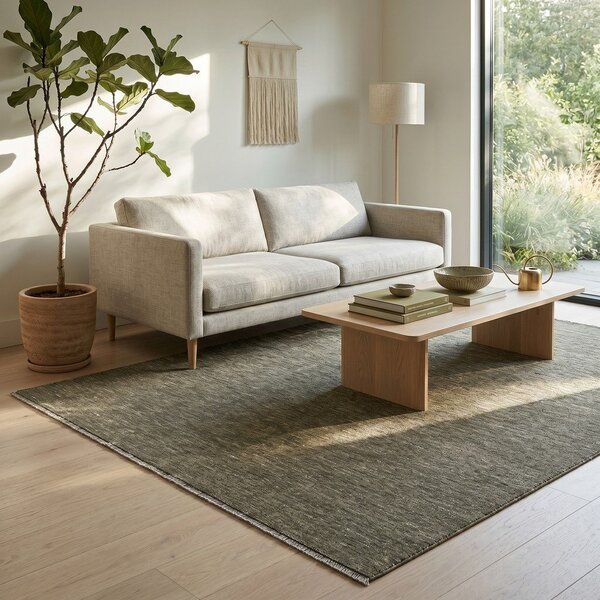Temno zelena preproga 160x230 cm Puro – ESTE