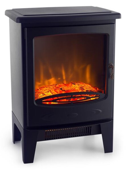 Klarstein Meran, električni kamin, 950/1850 W, InstaFire, zatemnitev, črna