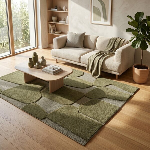 Temno zelena preproga 120x170 cm Cairo – ESTE