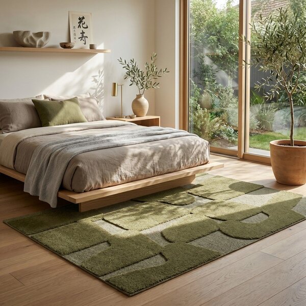 Temno zelena preproga 120x170 cm Cairo – ESTE