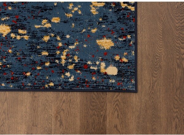 Temno modra preproga 50x70 cm Tonio – FD