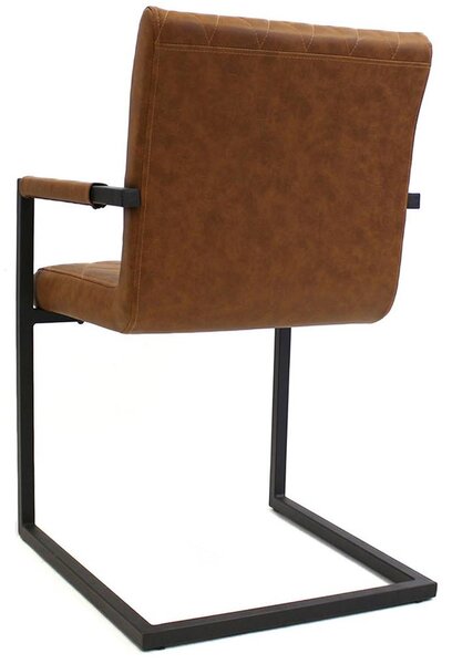 MID.YOU Set Naslanjačev Rombo, Barva Konjaka, 2 Kos