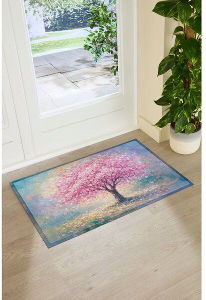 Predpražnik iz PVC-ja 40x70 cm Blossom Tree – Artsy Doormats