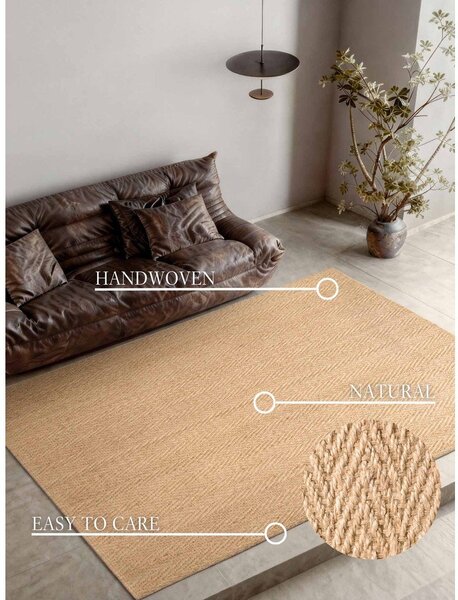 Ročno tkana preproga iz jute v svetli naravni barvi 160x230 cm Mirabelle – Villeroy&Boch