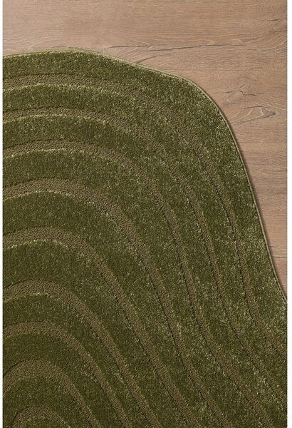 Temno zelena preproga 160x230 cm Pebble – ESTE