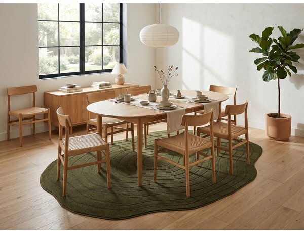 Temno zelena preproga 160x230 cm Pebble – ESTE