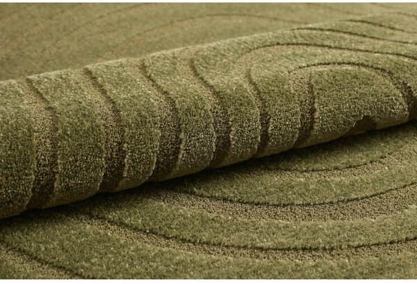 Temno zelena preproga 160x230 cm Pebble – ESTE