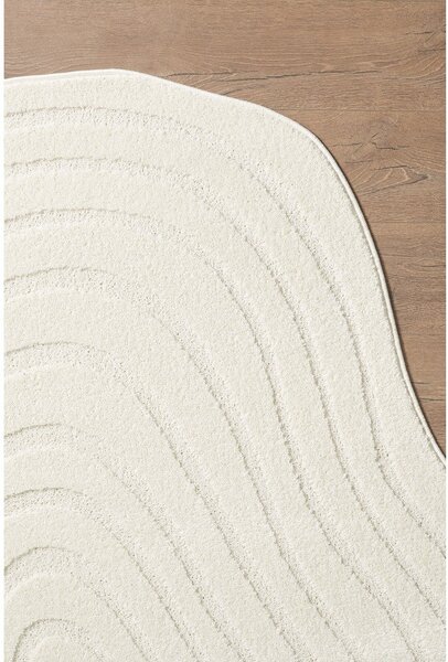 Kremno bela preproga 160x230 cm Pebble – ESTE