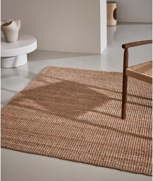Ročno tkana preproga iz jute v naravni barvi 160x230 cm Madelin – Kave Home