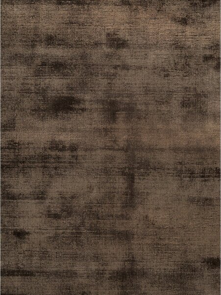 Rjava ročno tkana viskozna preproga 120x180 cm Noemi – Vikosa