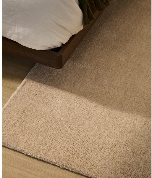 Kremno bel tekač 80x200 cm Empuries – Kave Home