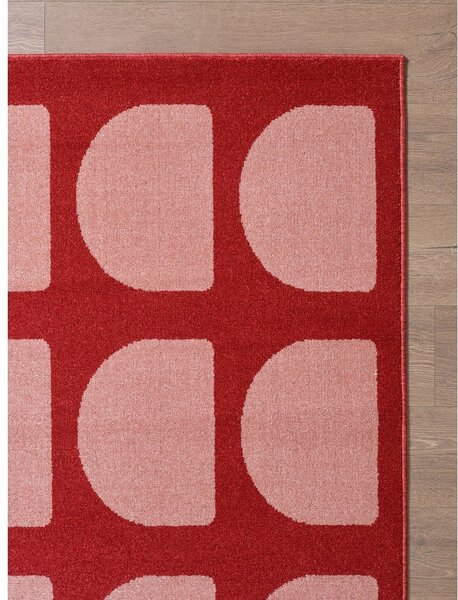 Rdeča/rožnata preproga 120x170 cm Pomegranate – ESTE
