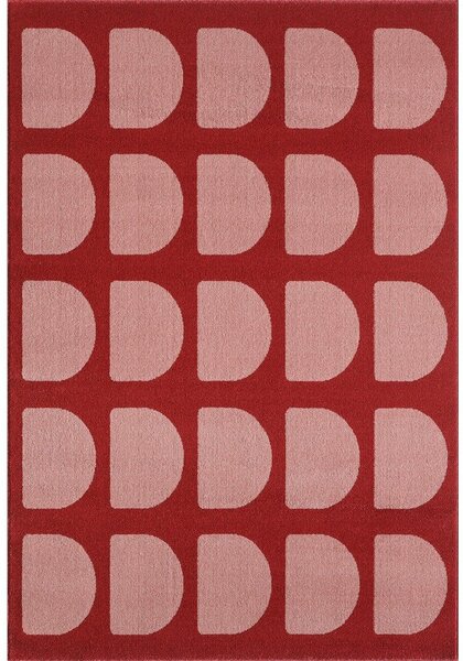 Rdeča/rožnata preproga 120x170 cm Pomegranate – ESTE