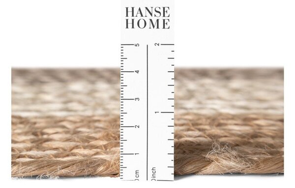 Obojestranski/ročno tkan tekač iz jute 80x200 cm Juno – Hanse Home