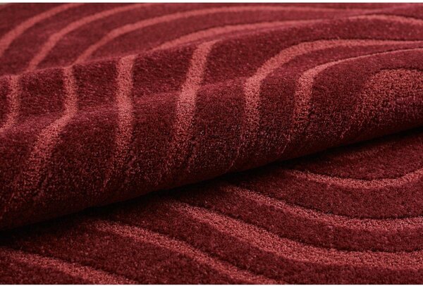 Bordo rdeča preproga 160x230 cm Pebble – ESTE