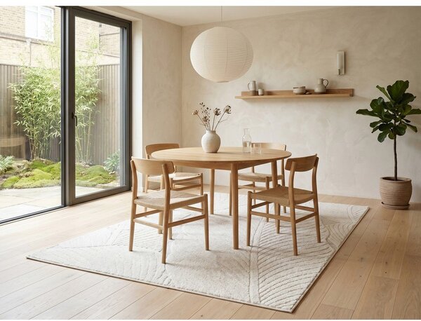 Kremno bela preproga 120x170 cm Lamina – ESTE