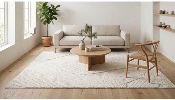 Kremno bela preproga 120x170 cm Lamina – ESTE
