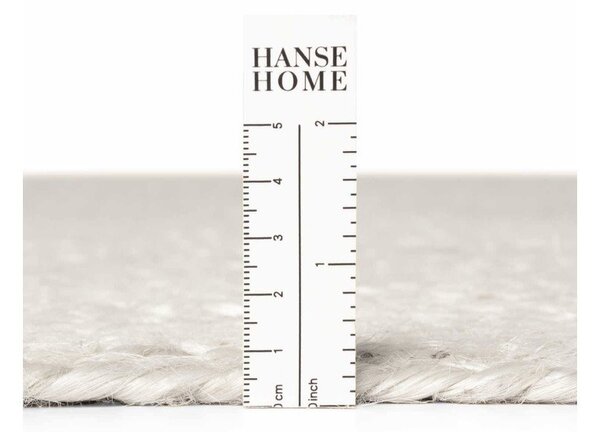 Kremno bela obojestranska/ročno tkana preproga iz jute 160x230 cm Braided – Hanse Home