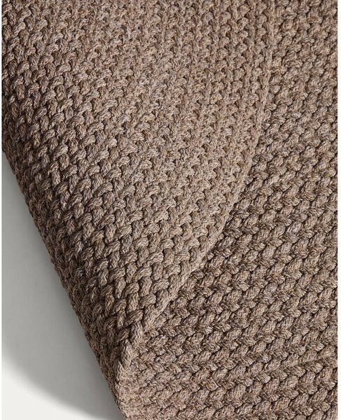 Rjava notranja in zunanja preproga 160x230 cm Despas – Kave Home