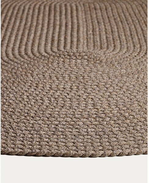 Rjava notranja in zunanja preproga 160x230 cm Despas – Kave Home