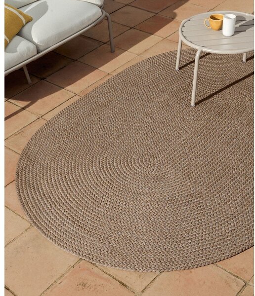 Rjava notranja in zunanja preproga 160x230 cm Despas – Kave Home