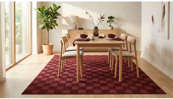 Bordo rdeča preproga 120x170 cm Mosaic – ESTE