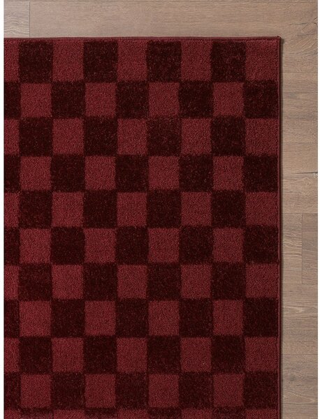 Bordo rdeča preproga 120x170 cm Mosaic – ESTE