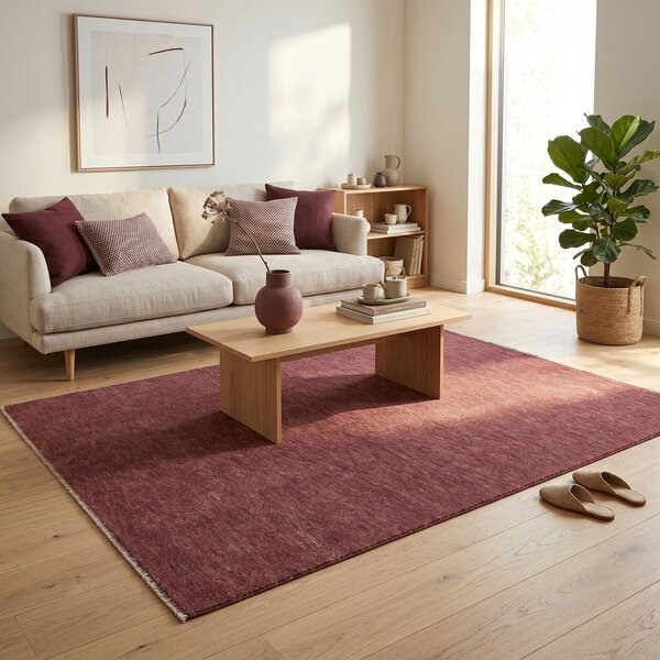 Bordo rdeča preproga 160x230 cm Puro – ESTE