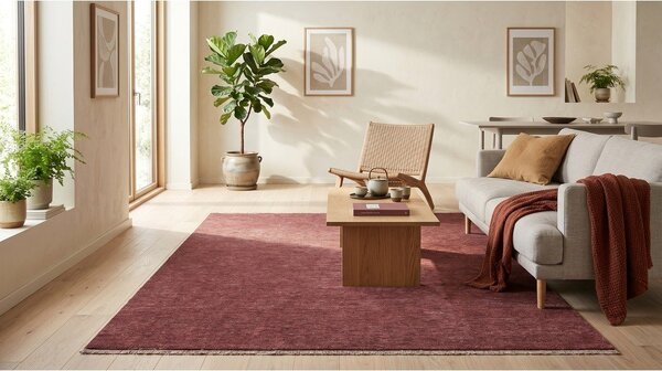 Bordo rdeča preproga 160x230 cm Puro – ESTE