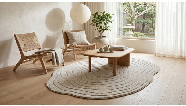 Bež preproga 160x230 cm Pebble – ESTE