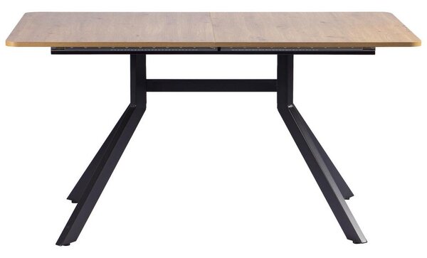 Livetastic Raztegljiva Miza Jax, Barva Hrasta, Črna, 150-190x90