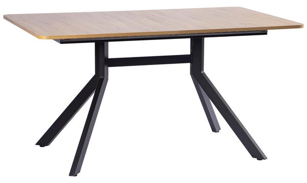 Livetastic Raztegljiva Miza Jax, Barva Hrasta, Črna, 150-190x90
