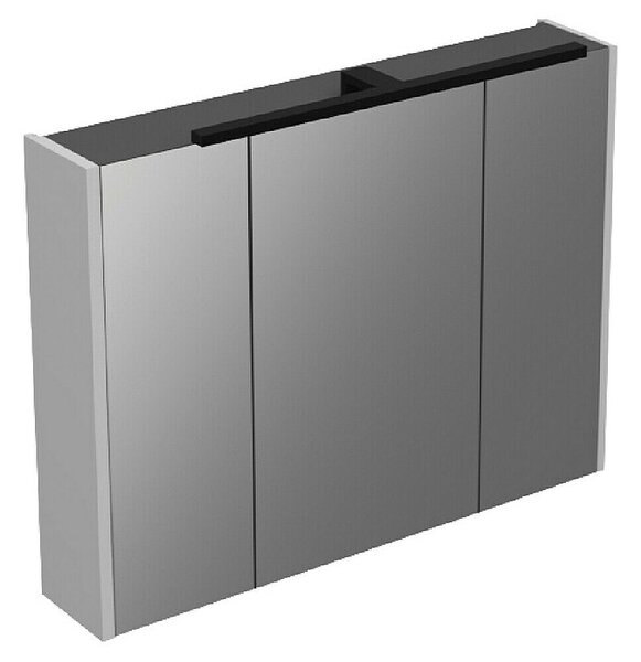 Aquaart LED omarica z ogledalom Lateral (Do x Š x V: 83,8 x 16 x 64 cm, Bela)