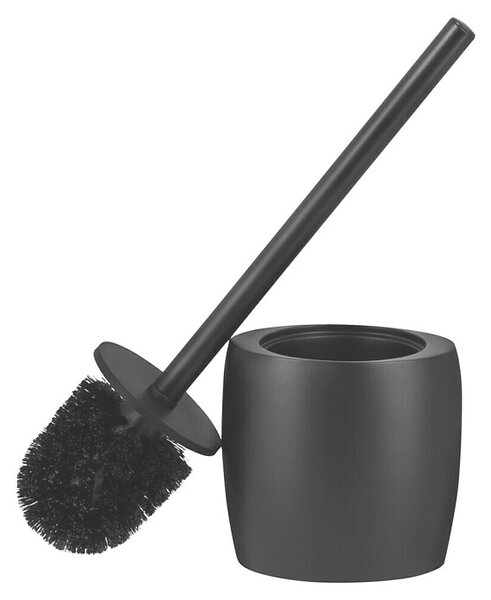 Venus Flakoni Garnitura z WC ščetko (Polirezin, Črna)