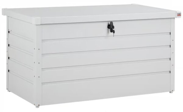 Kovinski shranjevalni zaboj METALBOX, 385L, 120×62×63cm, siva Gardebruk