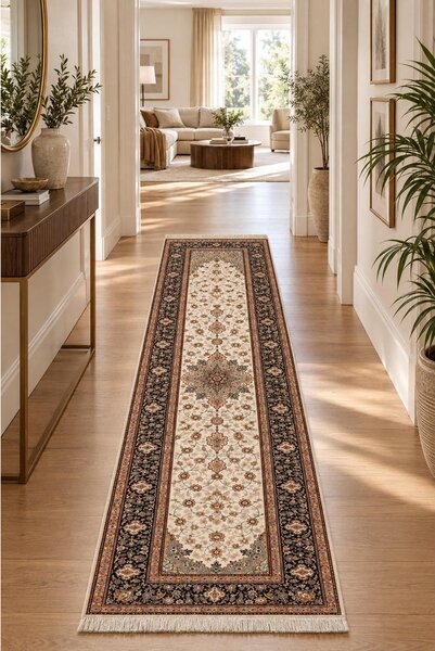 TEKAČ Isfahan Crem 80/280 cm večbarvno