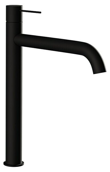 Camargue Armatura za umivalnik Milano (Črna, Mat, Višina: 30,4 cm)