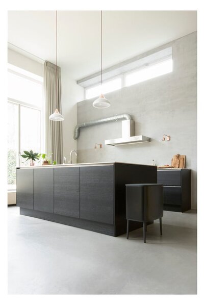 Mat črn jeklen koš za smeti na dotik 36 l Bo Touch Bin – Brabantia