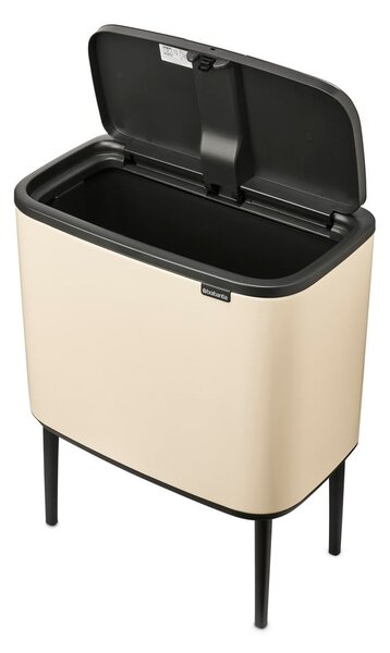 Bež jeklen koš za smeti na dotik 36 l Bo Touch Bin – Brabantia