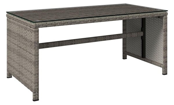 Mömax Vrtna Garnitura Michelle 2, Antracit, 4-Delno