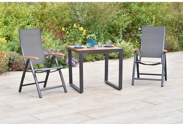 Gardenson Vrtni Set Toblino, 3-Delni, Raztegljiva Miza