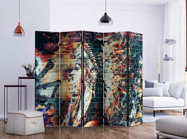 Artgeist Paravan Urban Warrior I, 5-Delni, Dvostranski