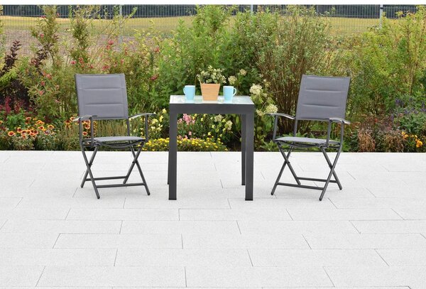 Gardenson Vrtni Set Florenz, 3-Delni, Raztegljiva Miza