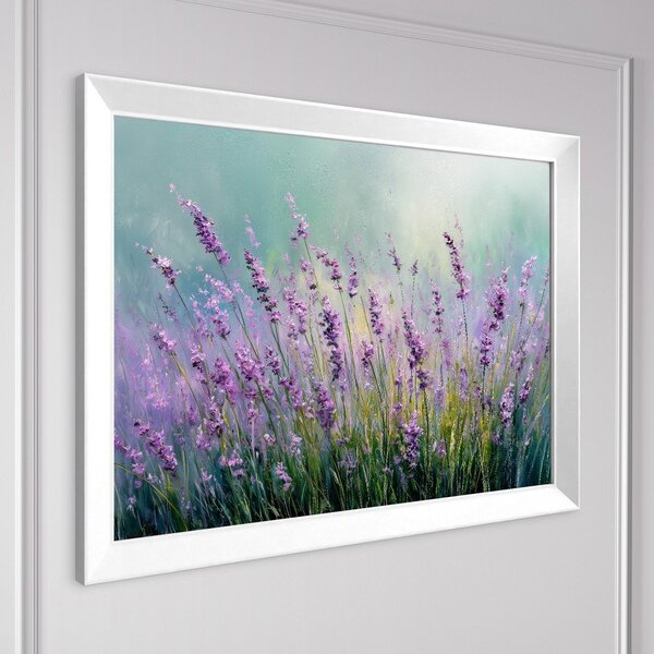 Tiskana slika z okvirjem 75x56 cm Lavender – Styler