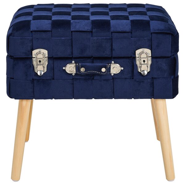 TABURE, les, tekstil, leseni material temno modra