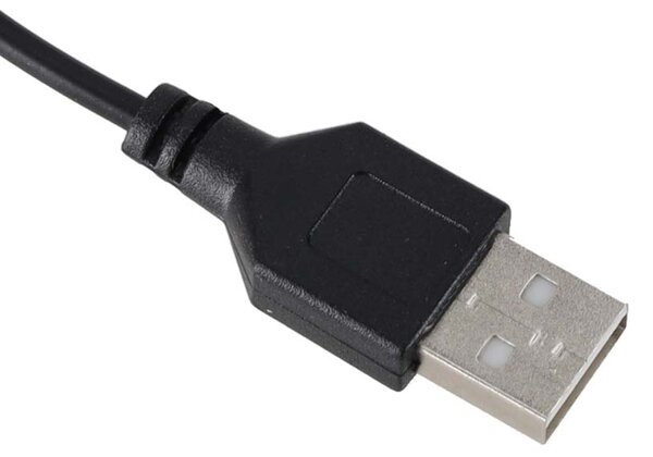 LED namizna svetilka USB z vrtljivo roko in 2 načinoma pritrditve